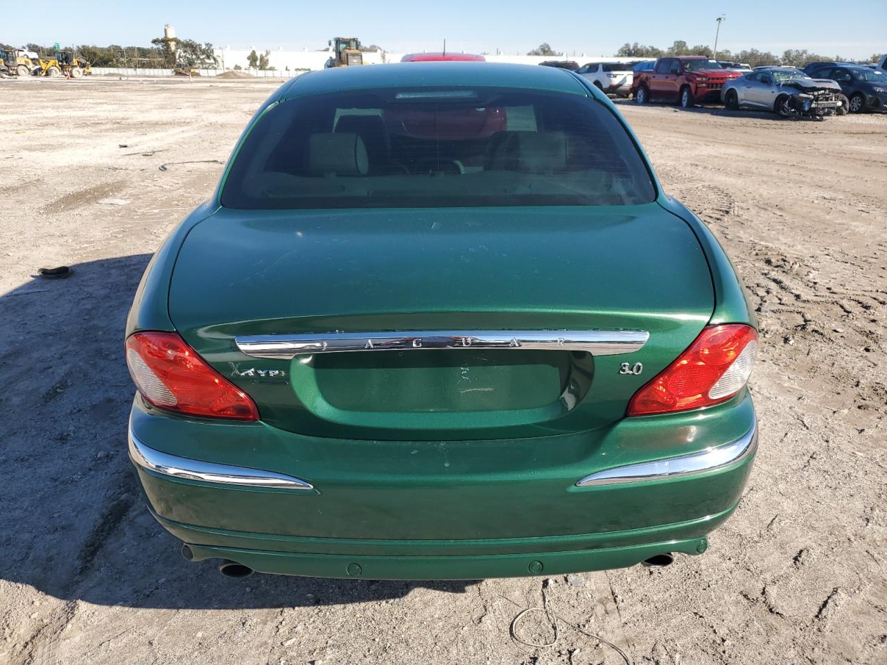 2007 JAGUAR X-TYPE GREEN - Image 6