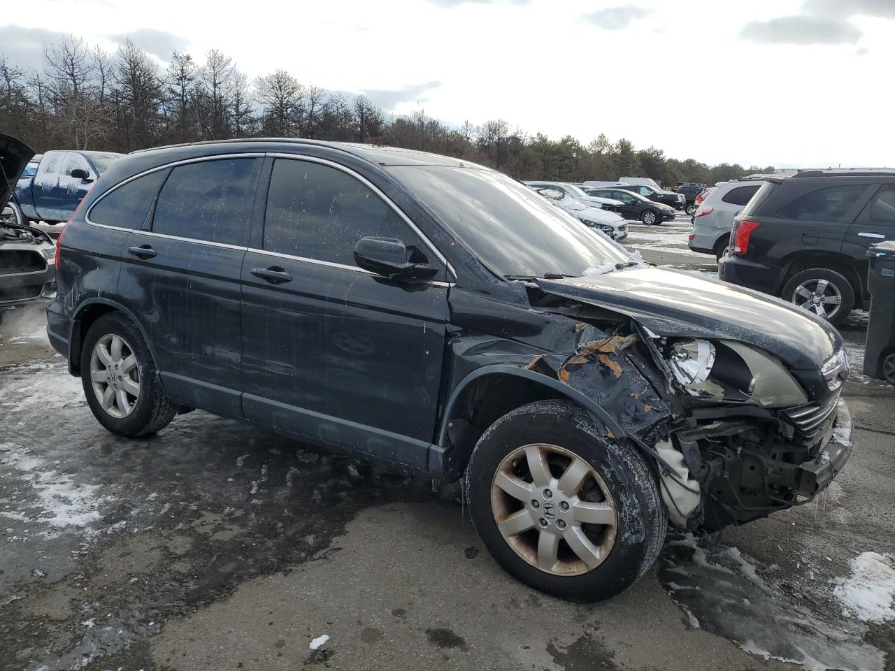 2007 HONDA CRV BLACK - Image 4