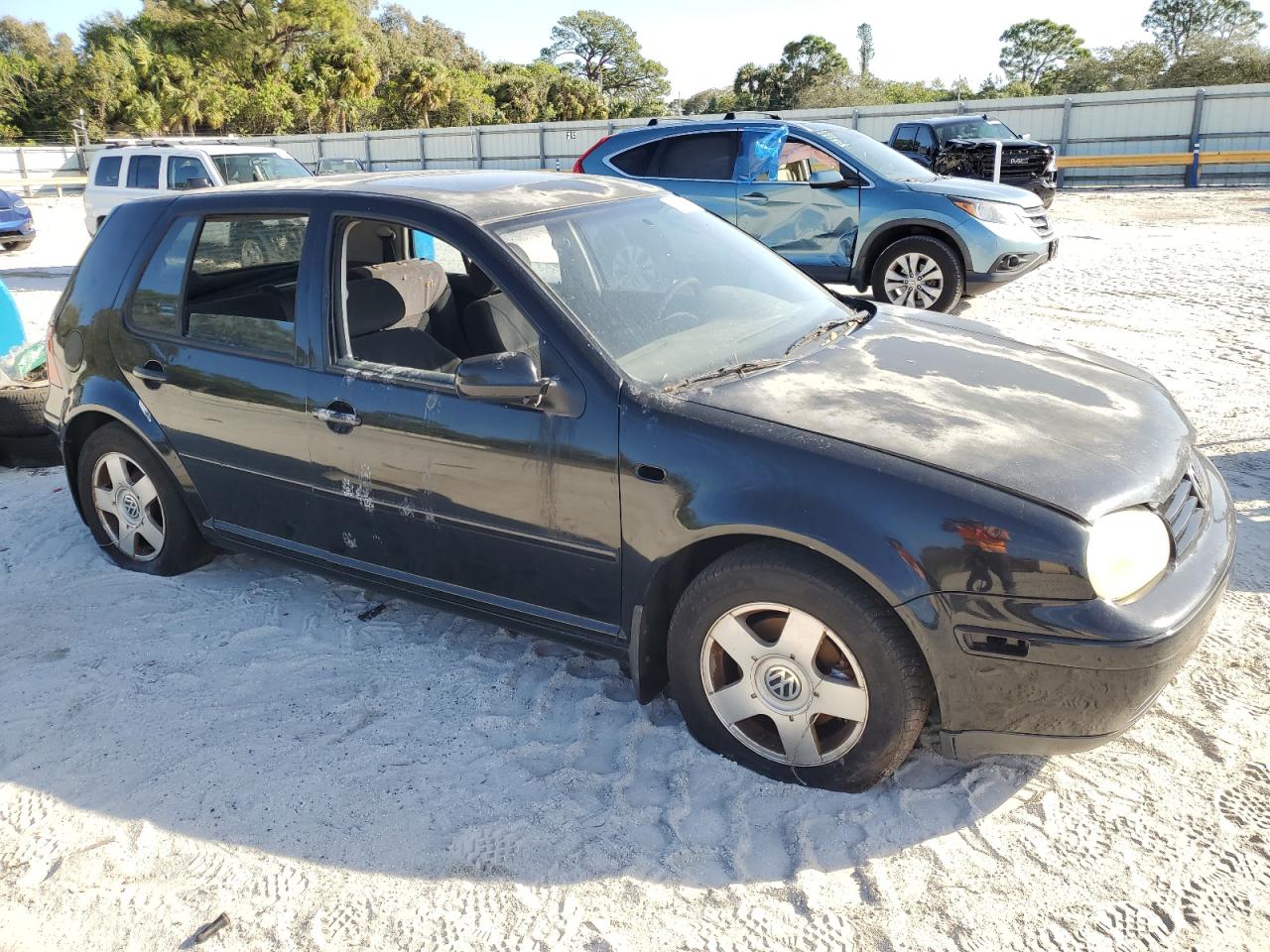 2000 VOLKSWAGEN GOLF BLACK - Image 4