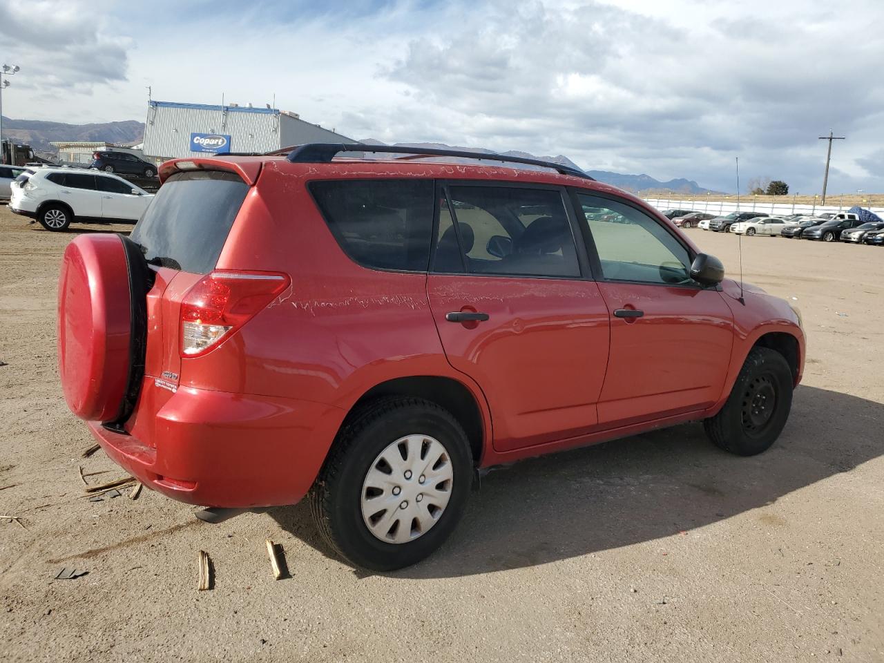 2008 TOYOTA RAV4 RED - Image 3