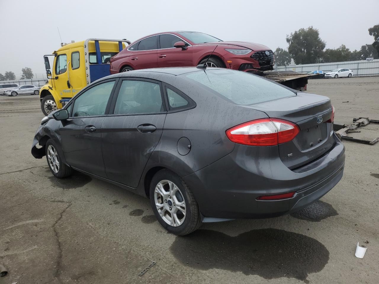 2015 FORD FIESTA GRAY - Image 2