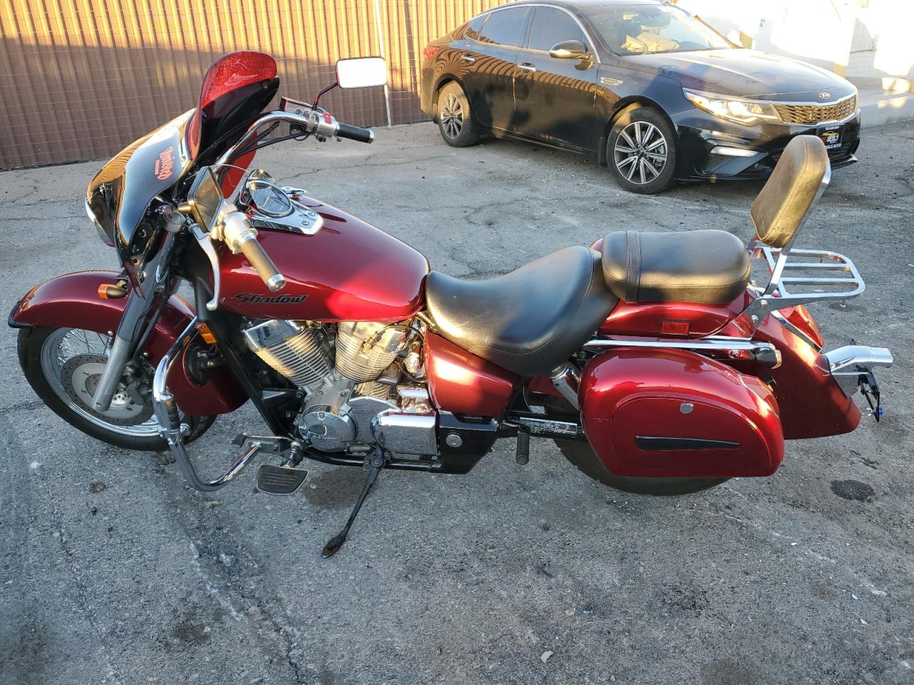 2005 HONDA VT CYCLE RED - Image 3