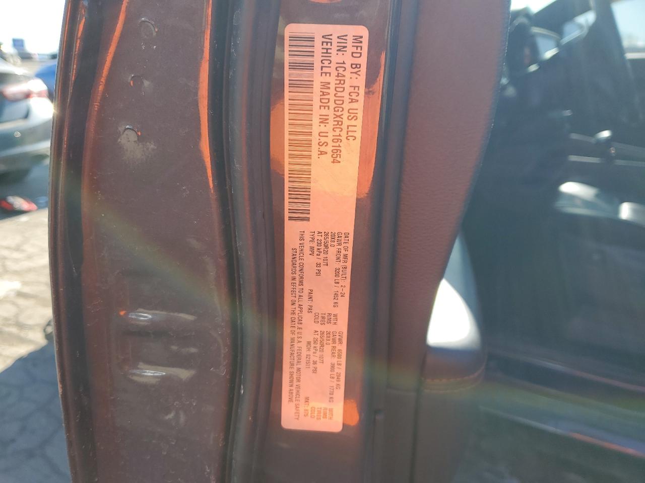 2024 DODGE DURANGO - Image 12