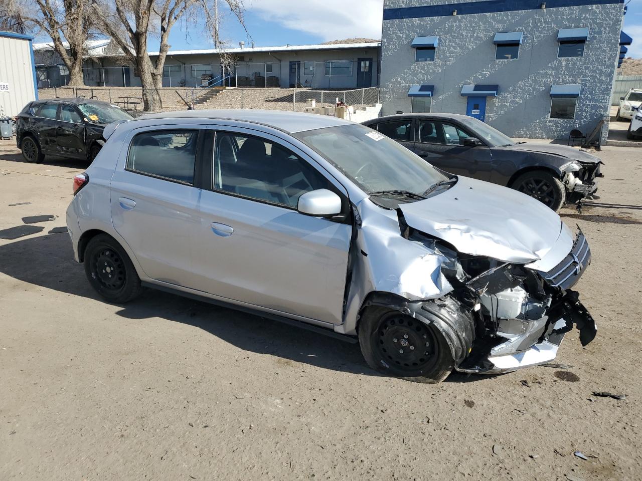 2024 MITSUBISHI MIRAGE SILVER - Image 4