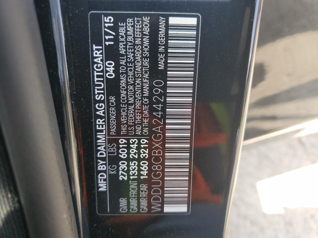 2016 Mercedes-Benz S550 - Image 13