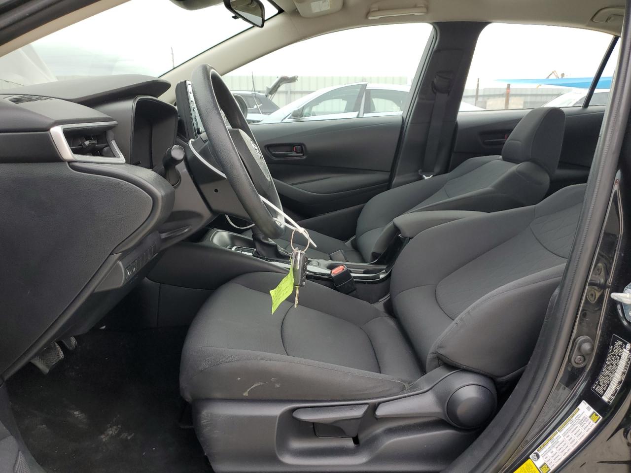 2022 TOYOTA COROLLA BLACK - Image 7