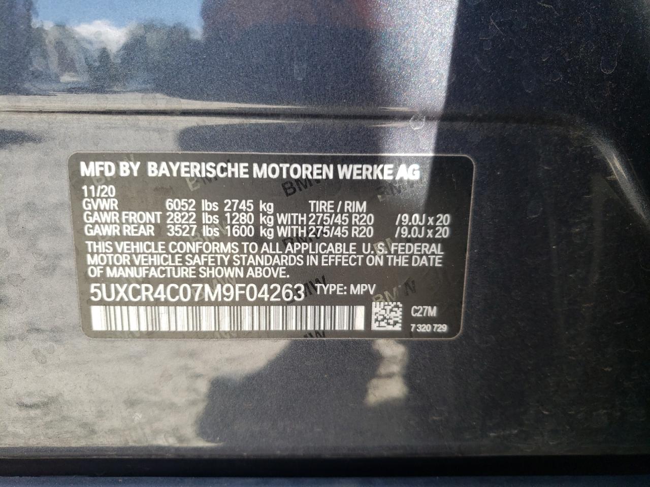 2021 BMW X5 SDRIVE40I - Image 10