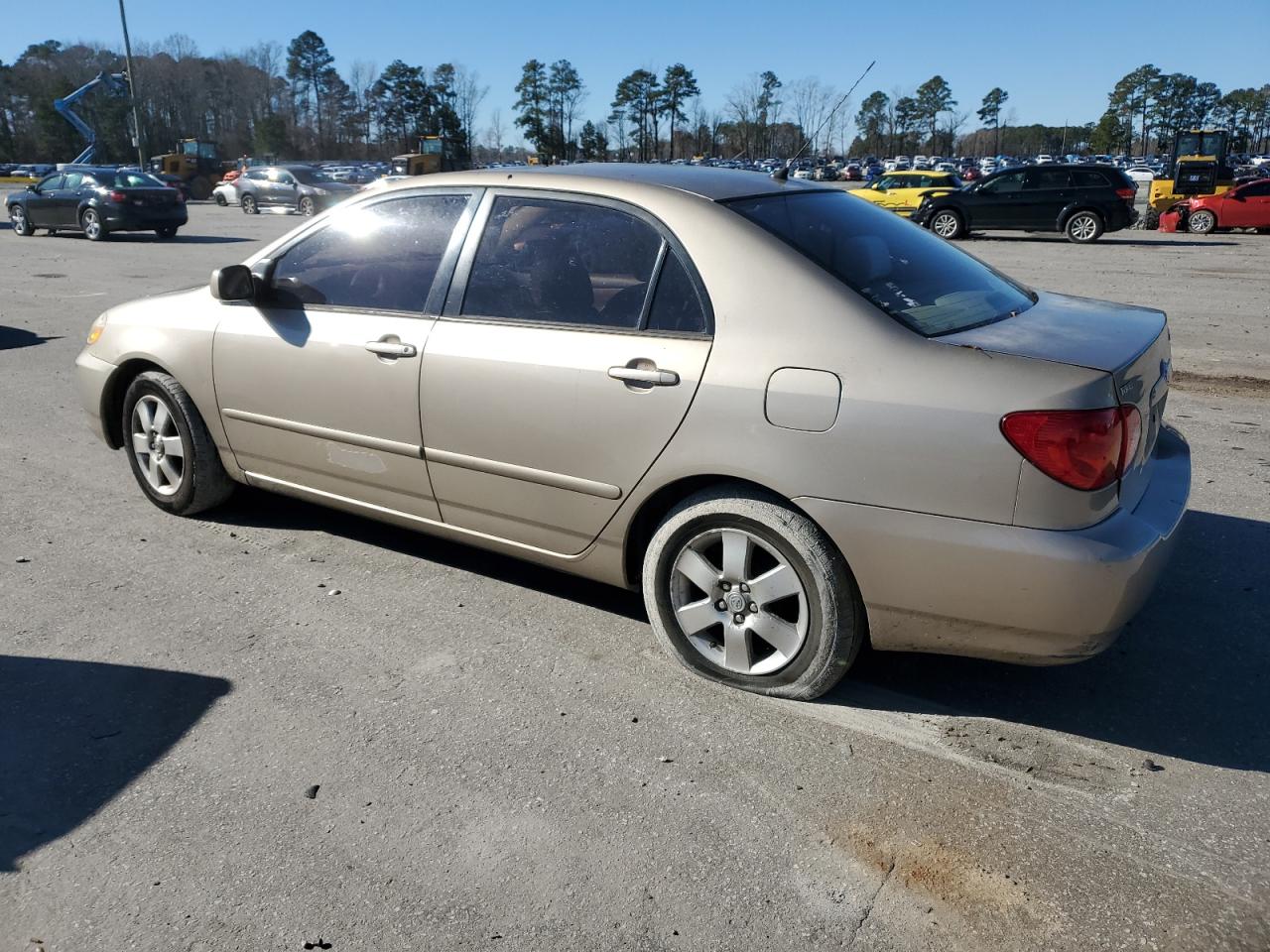 2004 TOYOTA COROLLA TAN - Image 2