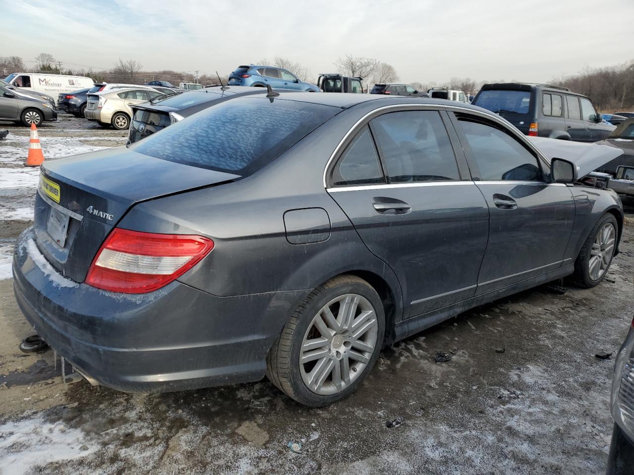 2009 MERCEDES-BENZ C-CLASS CHARCOAL - Image 3