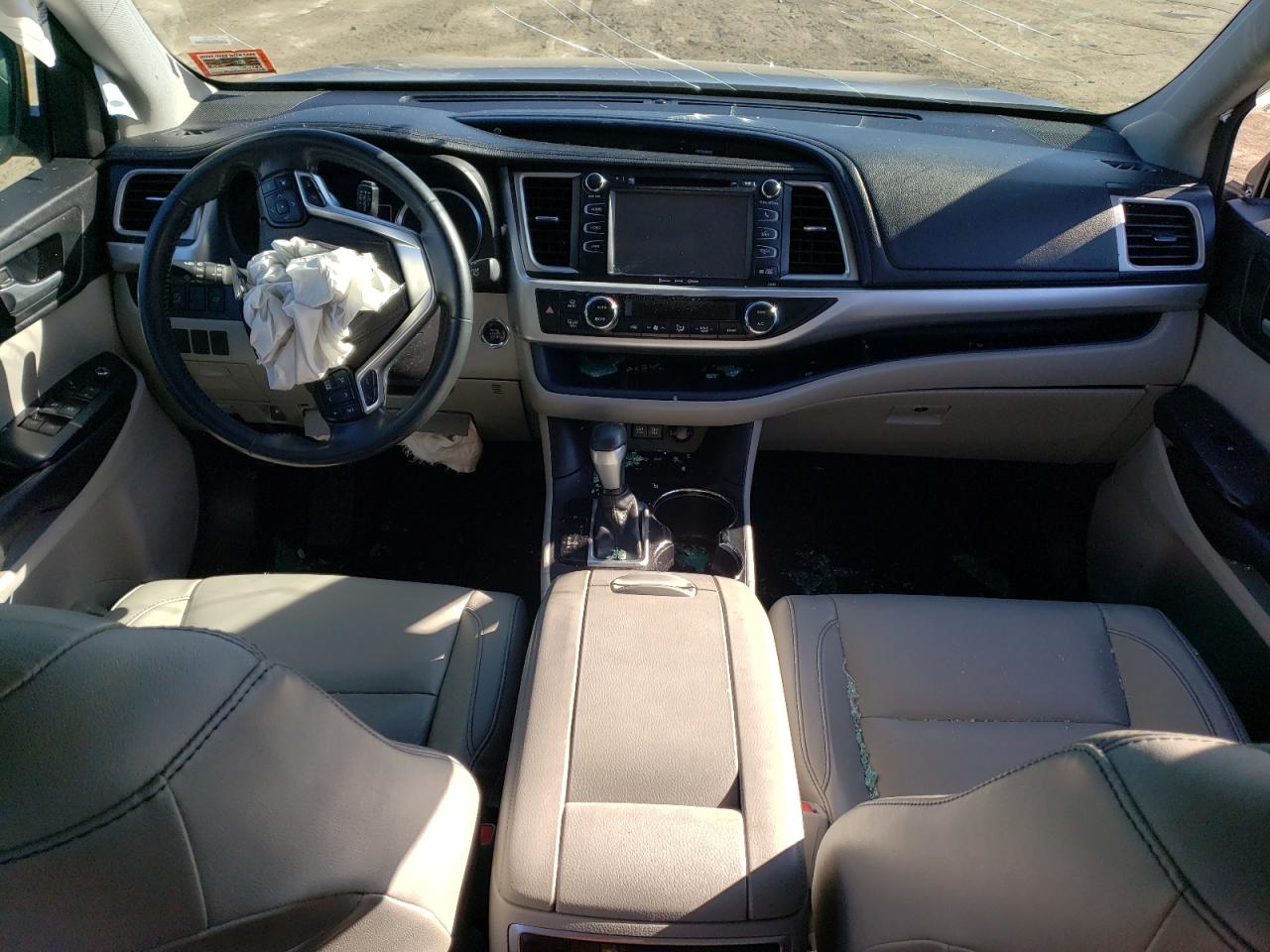 2017 TOYOTA HIGHLANDER GRAY - Image 8