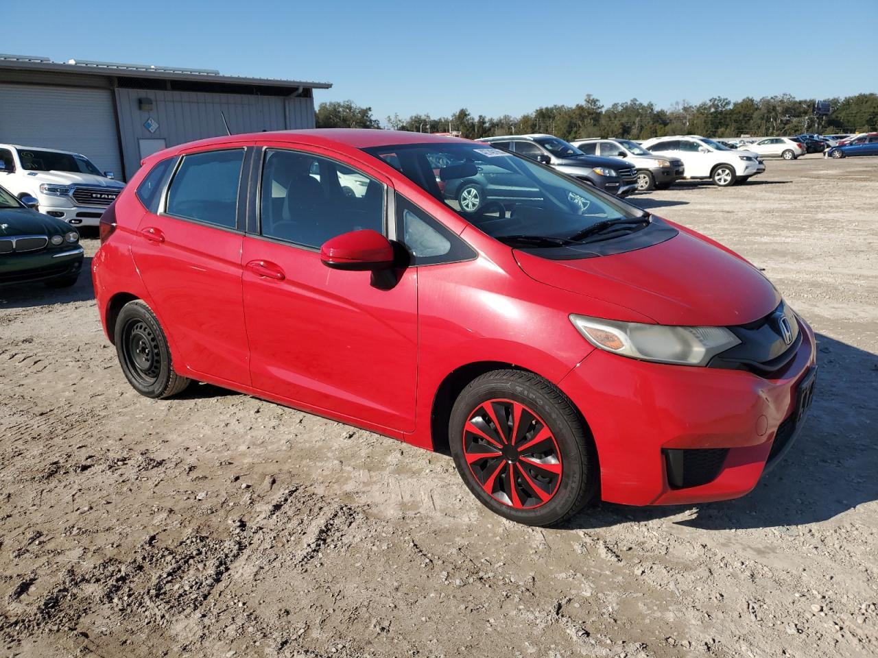 2016 HONDA FIT RED - Image 4