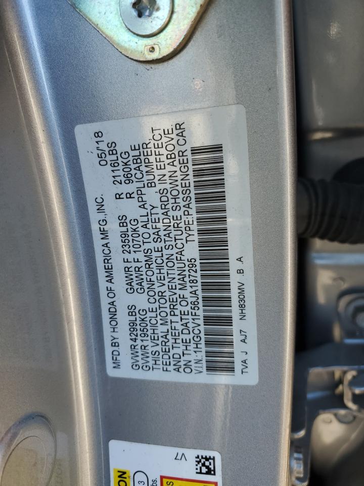 2018 HONDA ACCORD - Image 12