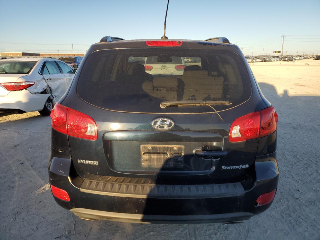 2008 HYUNDAI SANTA FE BLUE - Image 6