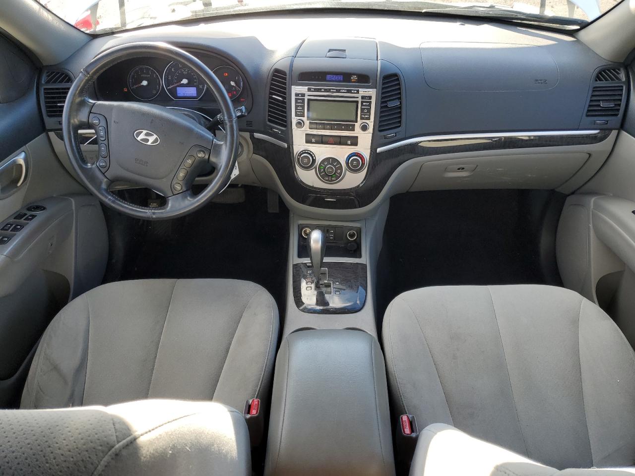 2009 HYUNDAI SANTA FE WHITE - Image 8