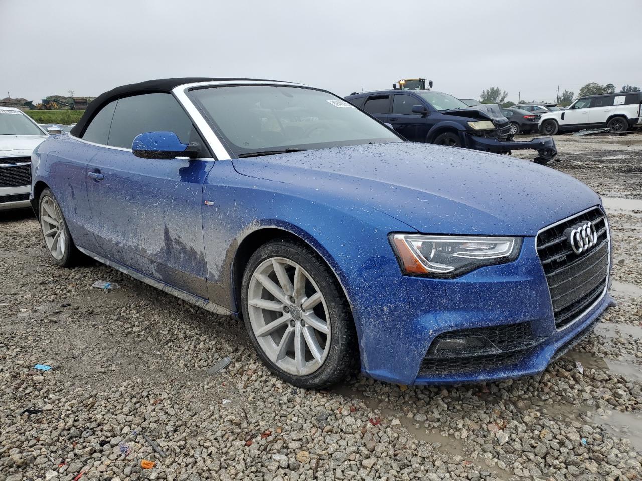 2017 AUDI A5 BLUE - Image 4