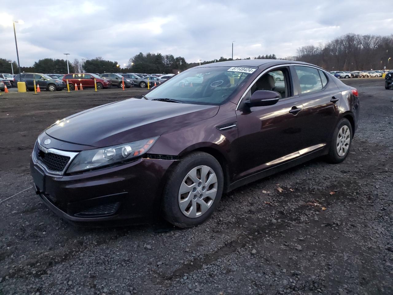 KIA OPTIMA BURGUNDY