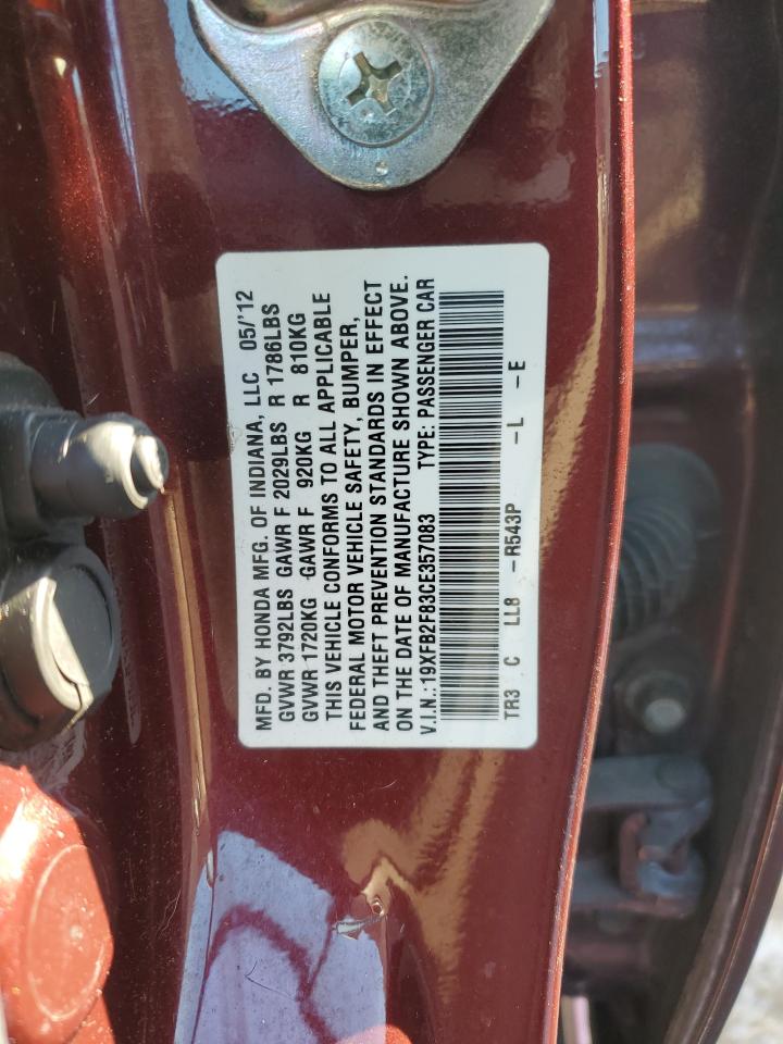 2012 Honda Civic - Image 12