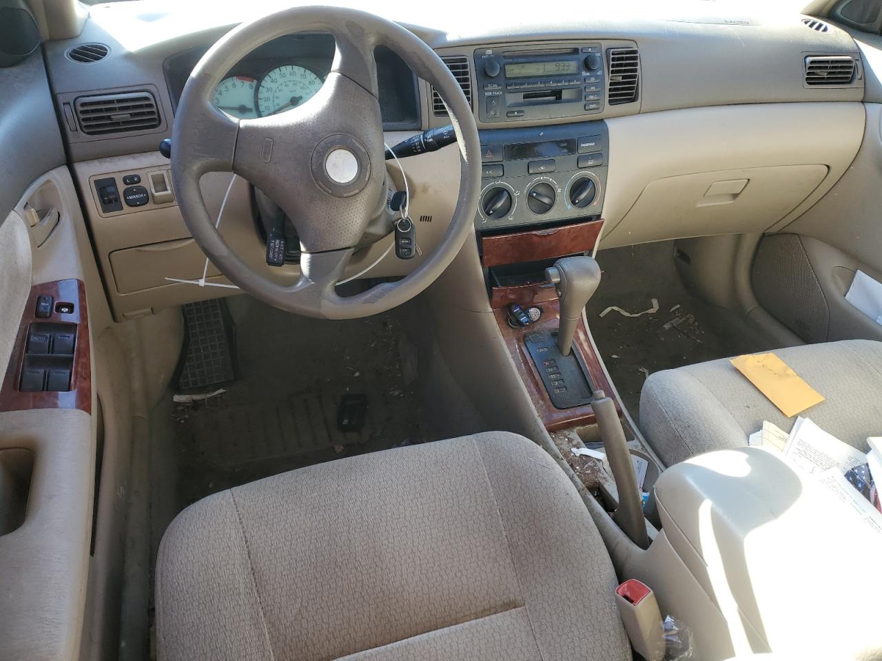 2004 TOYOTA COROLLA TAN - Image 8