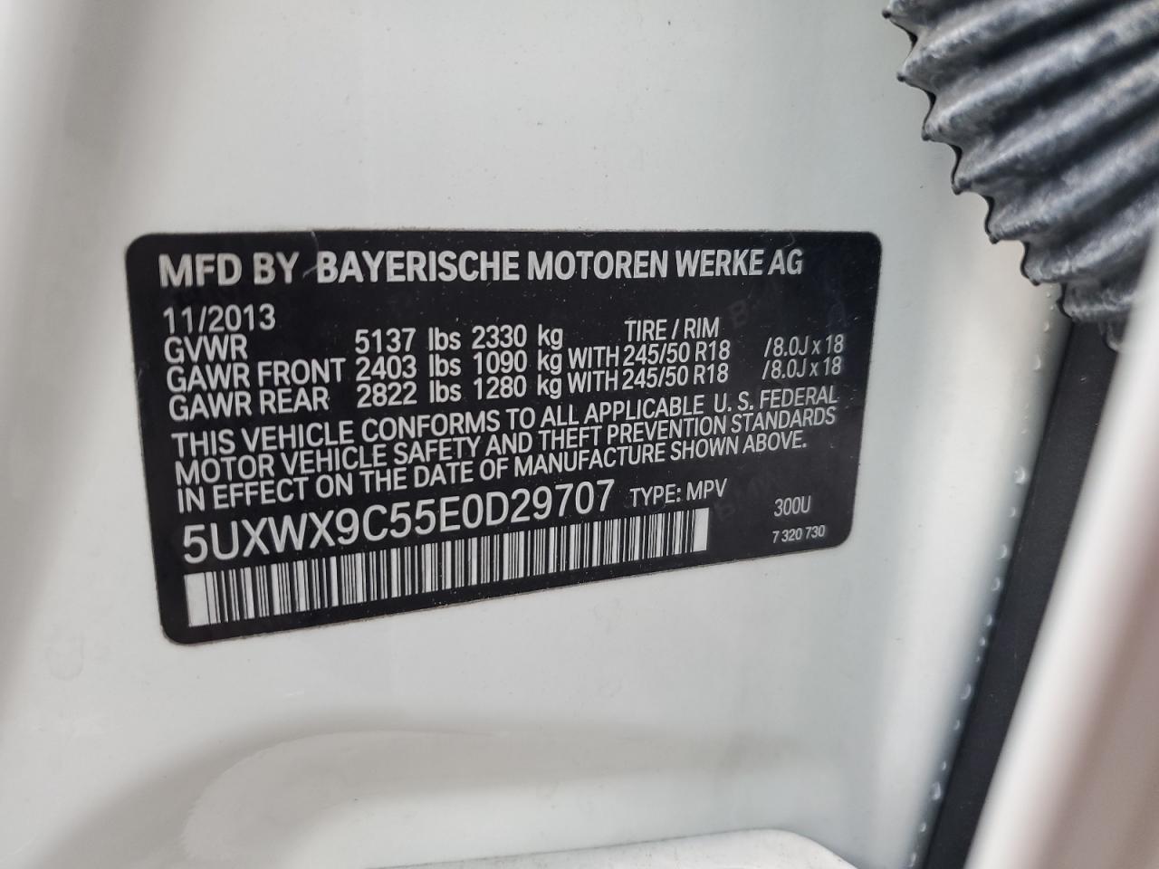 2014 BMW X3 - Image 13