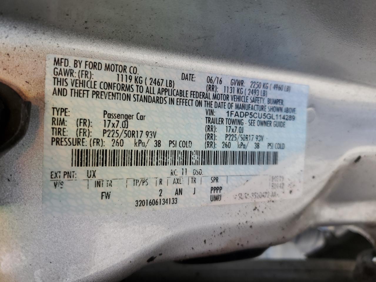 2016 FORD CMAX - Image 12