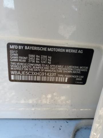 2017 BMW 5 SERIES - Image 12