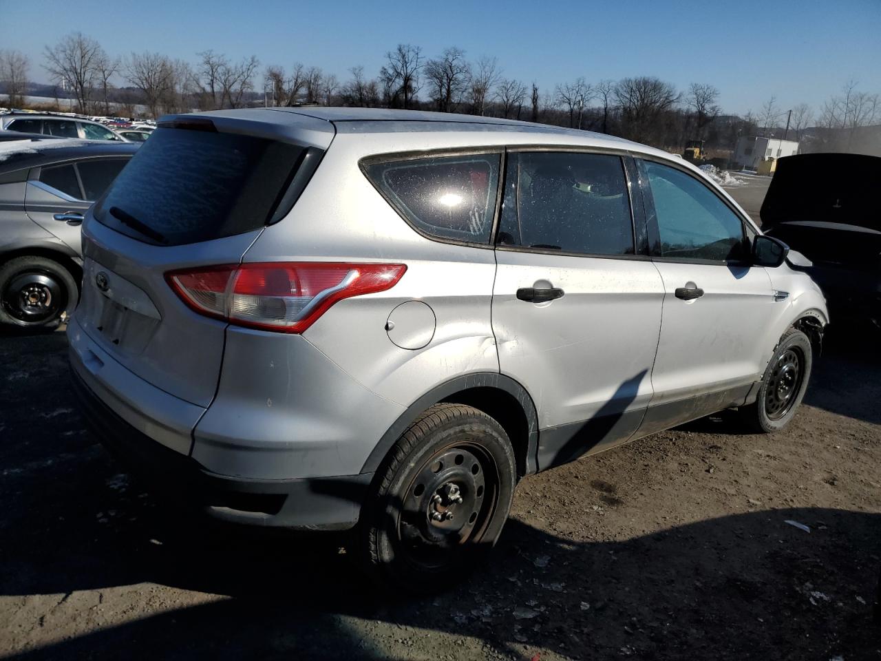 2016 FORD ESCAPE SILVER - Image 3