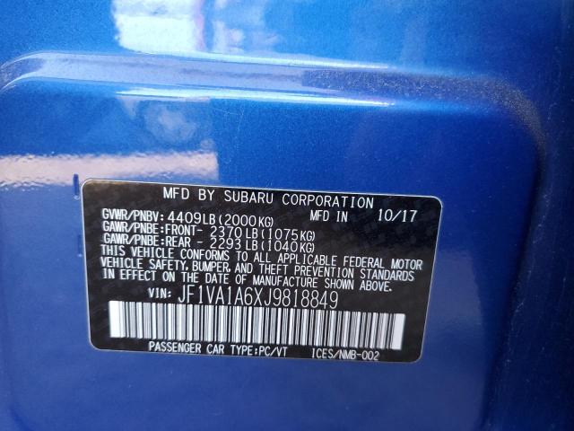 2018 Subaru WRX - Image 12