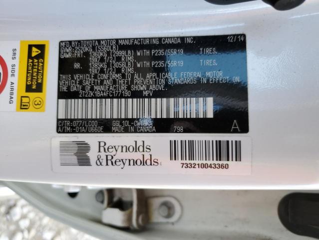 2015 Lexus RX350 - Image 12