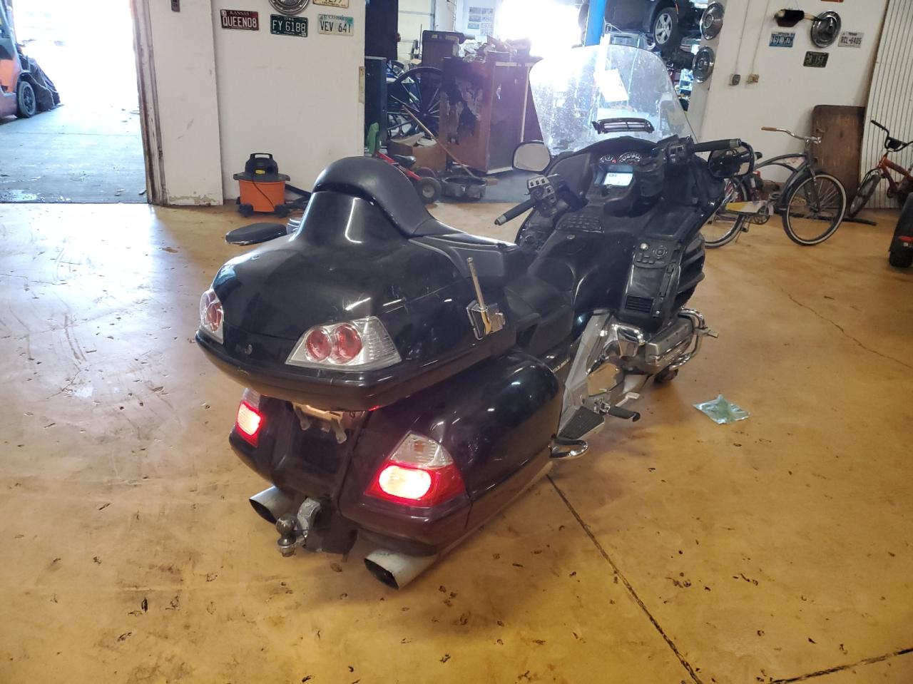 2007 HONDA GL CYCLE BLACK - Image 4