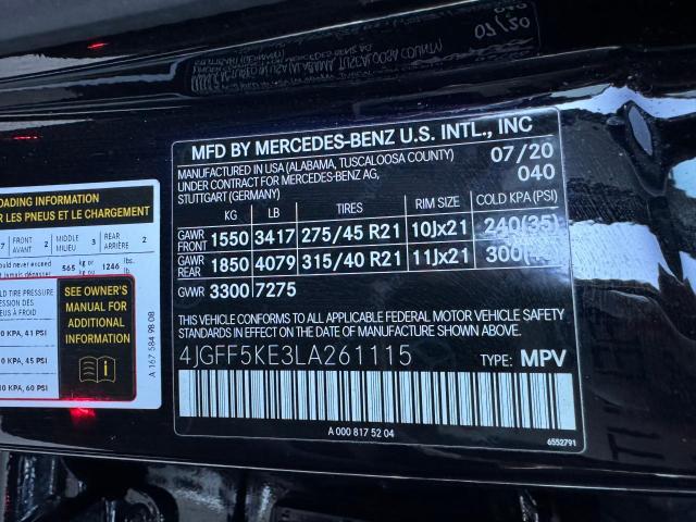 2020 Mercedes-benz GLS - Image 10
