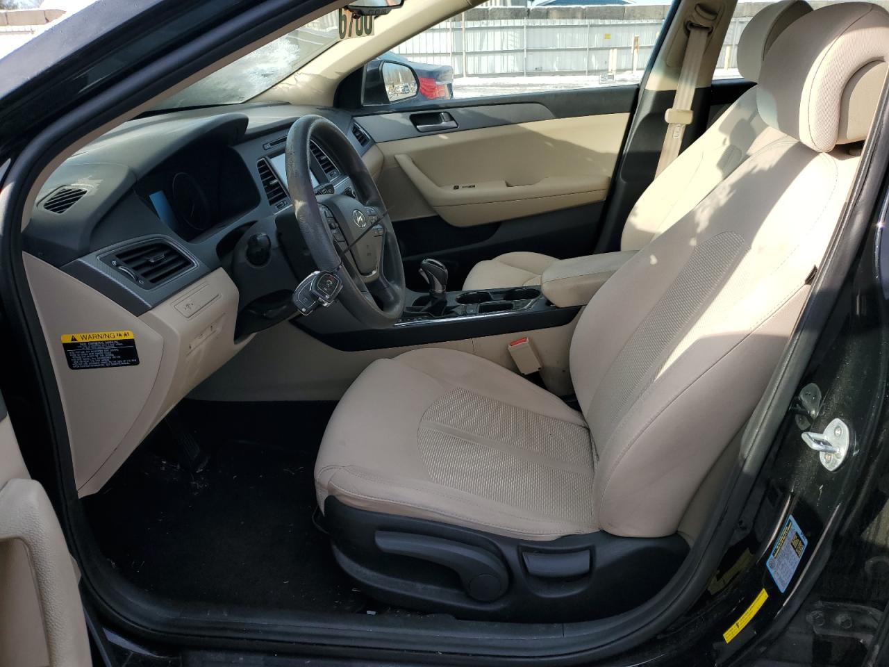 2016 HYUNDAI SONATA BLACK - Image 7