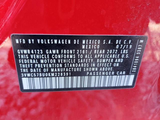 2019 Volkswagen JETTA - Image 13