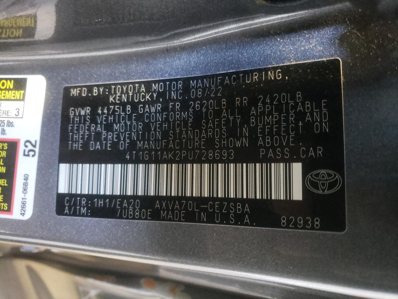 2023 Toyota Camry - Image 12