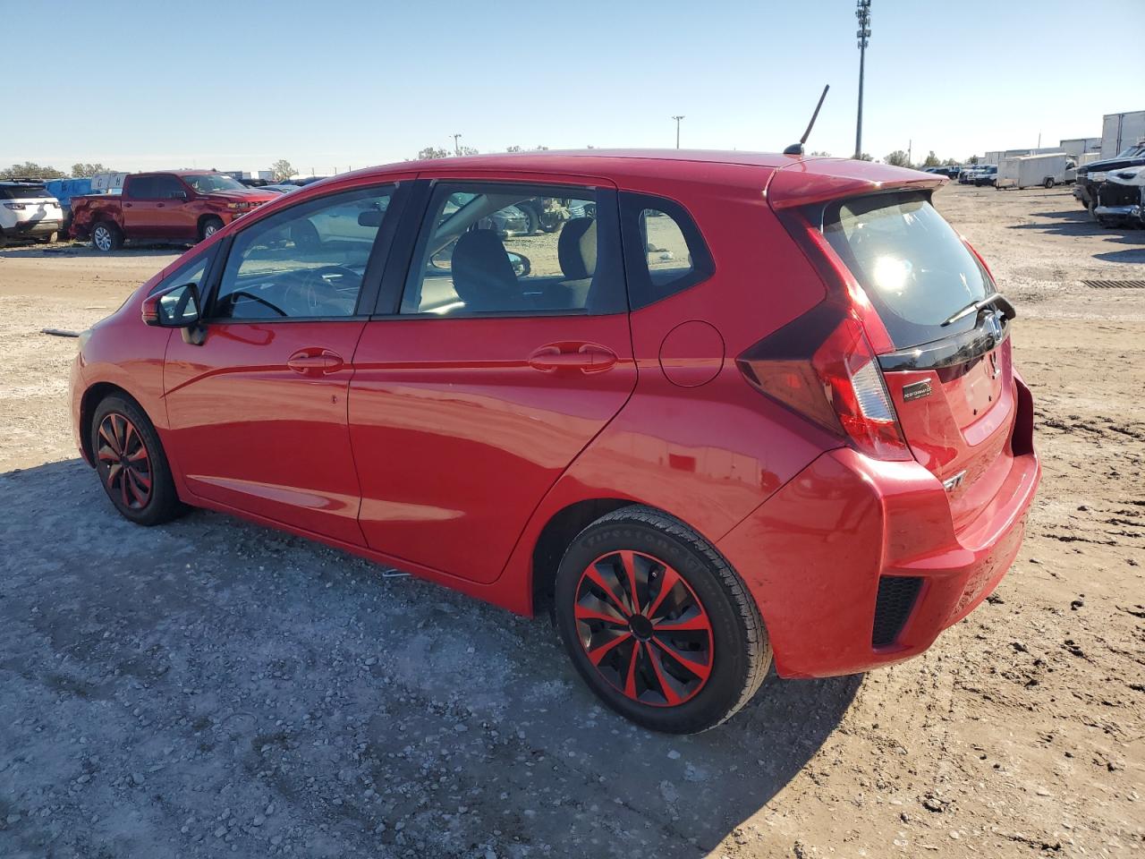 2016 HONDA FIT RED - Image 2