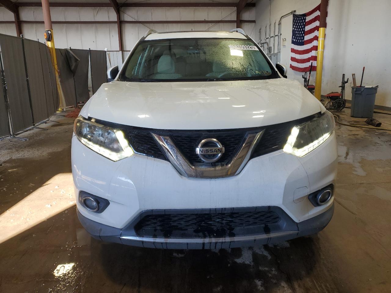 2015 NISSAN ROGUE WHITE - Image 5