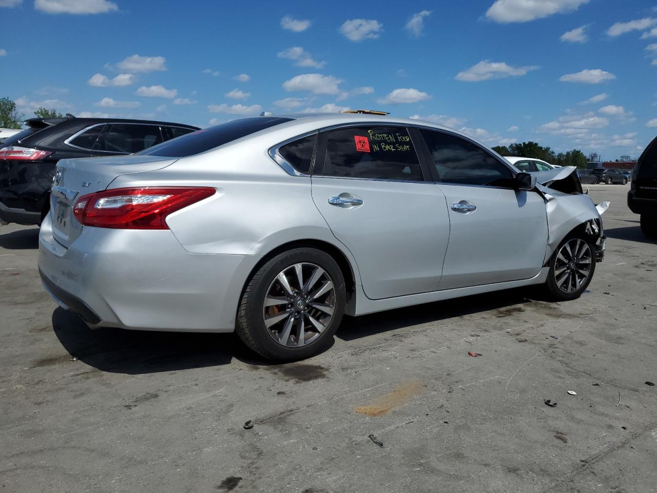 2017 NISSAN ALTIMA SILVER - Image 3