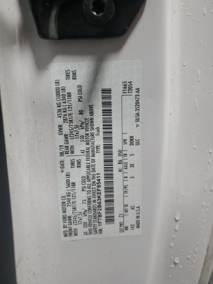 2019 FORD F250 WHITE - Image 12