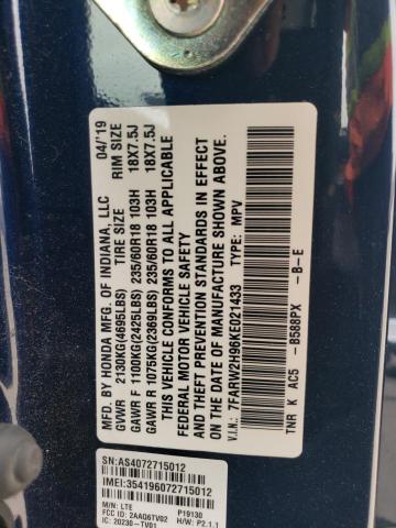 2019 Honda Cr-v - Image 12