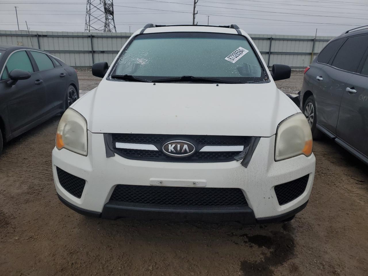 2009 KIA SPORTAGE WHITE - Image 5