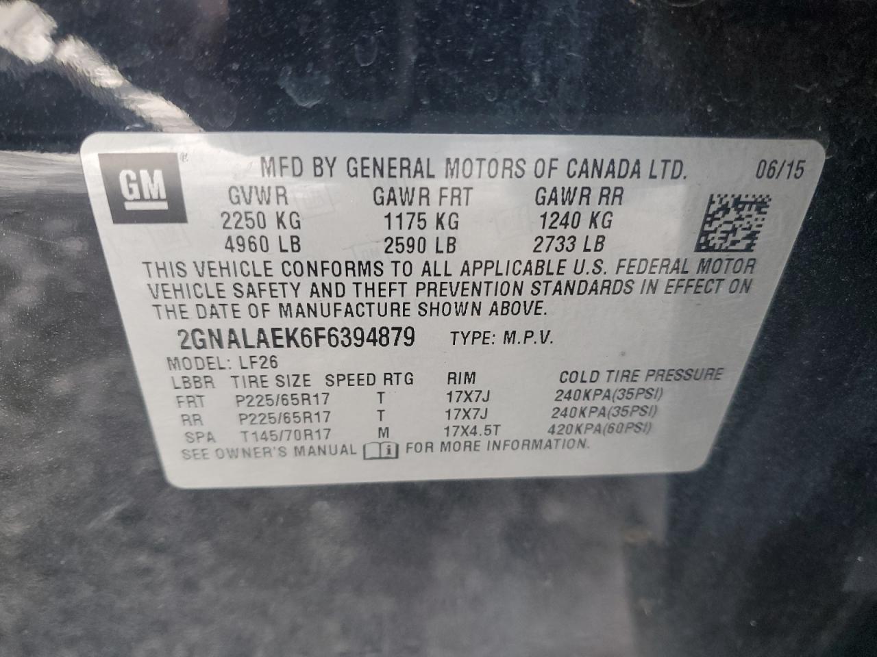 2015 Chevrolet Equinox - Image 12