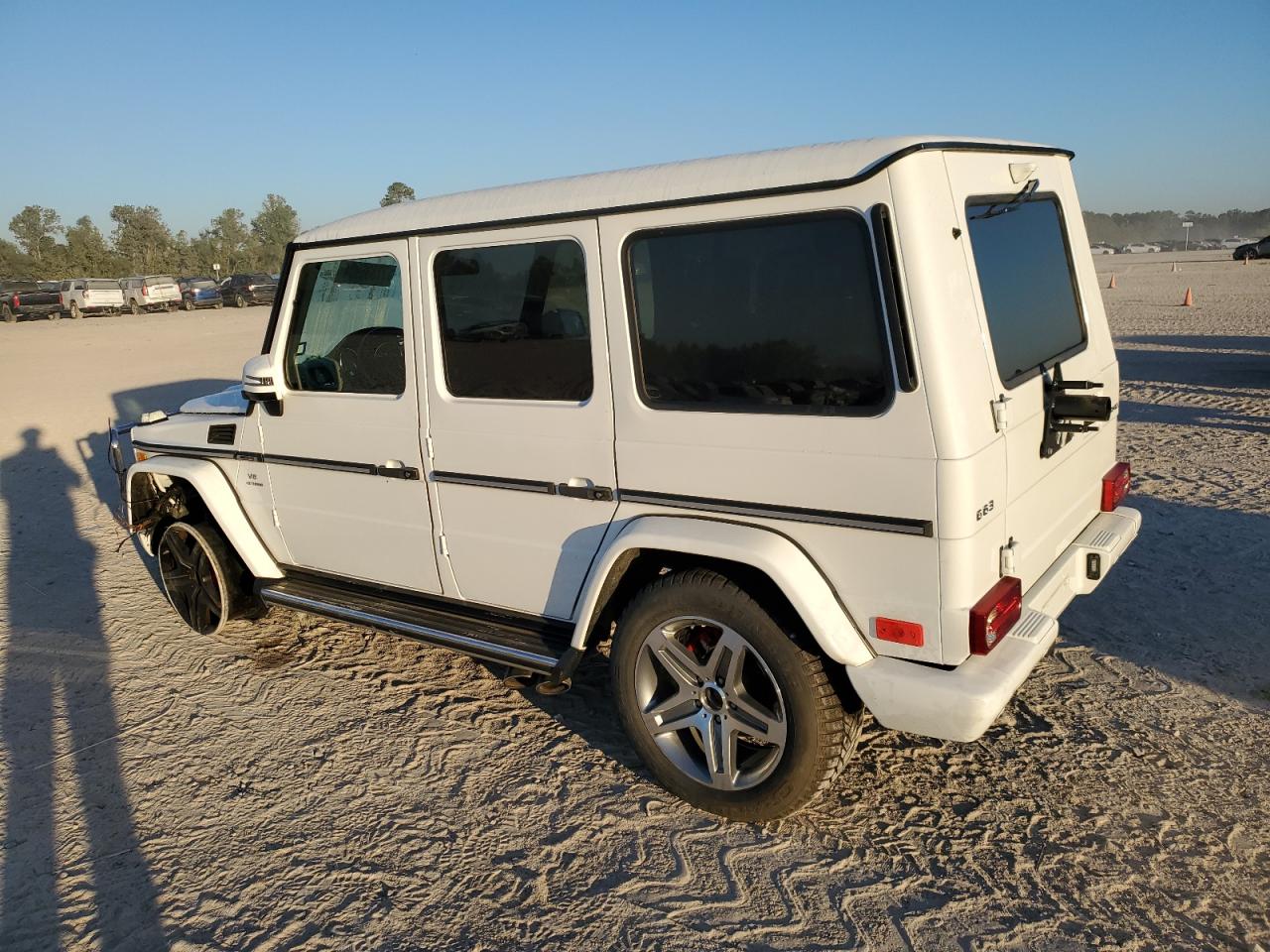 2014 MERCEDES-BENZ G-CLASS WHITE - Image 2