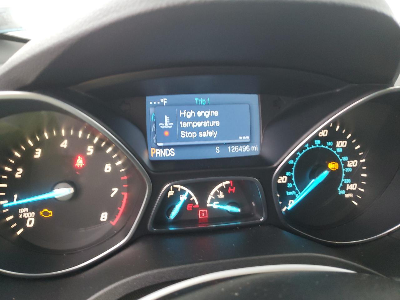 2014 FORD ESCAPE WHITE - Image 9