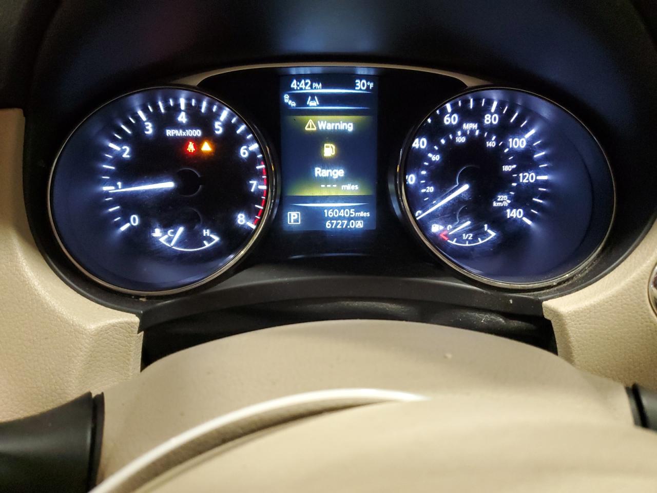 2015 NISSAN ROGUE WHITE - Image 9