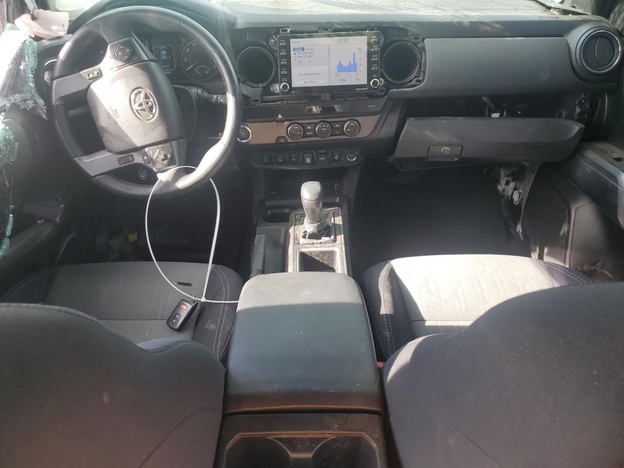 2021 TOYOTA TACOMA GRAY - Image 8