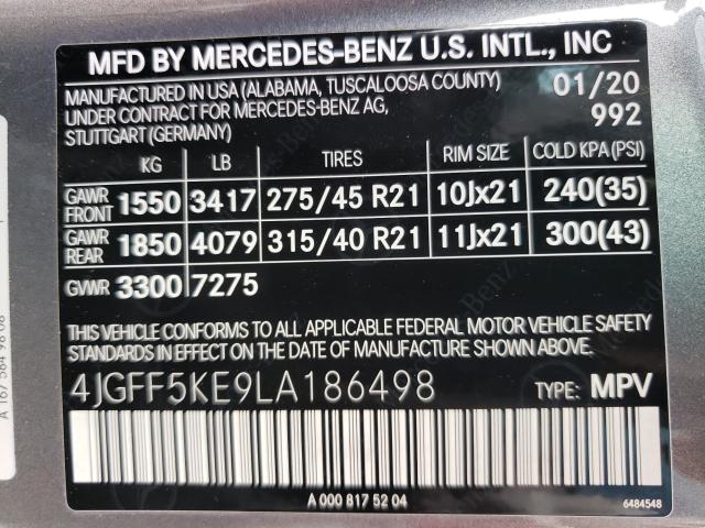 2020 Mercedes-Benz GLS450 - Image 11