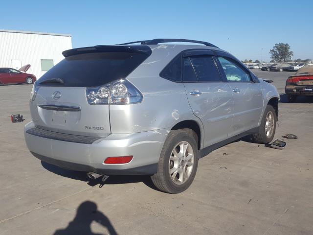 2009 LEXUS RX350 SILVER - Image 4