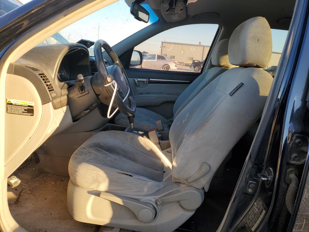 2008 HYUNDAI SANTA FE BLUE - Image 7