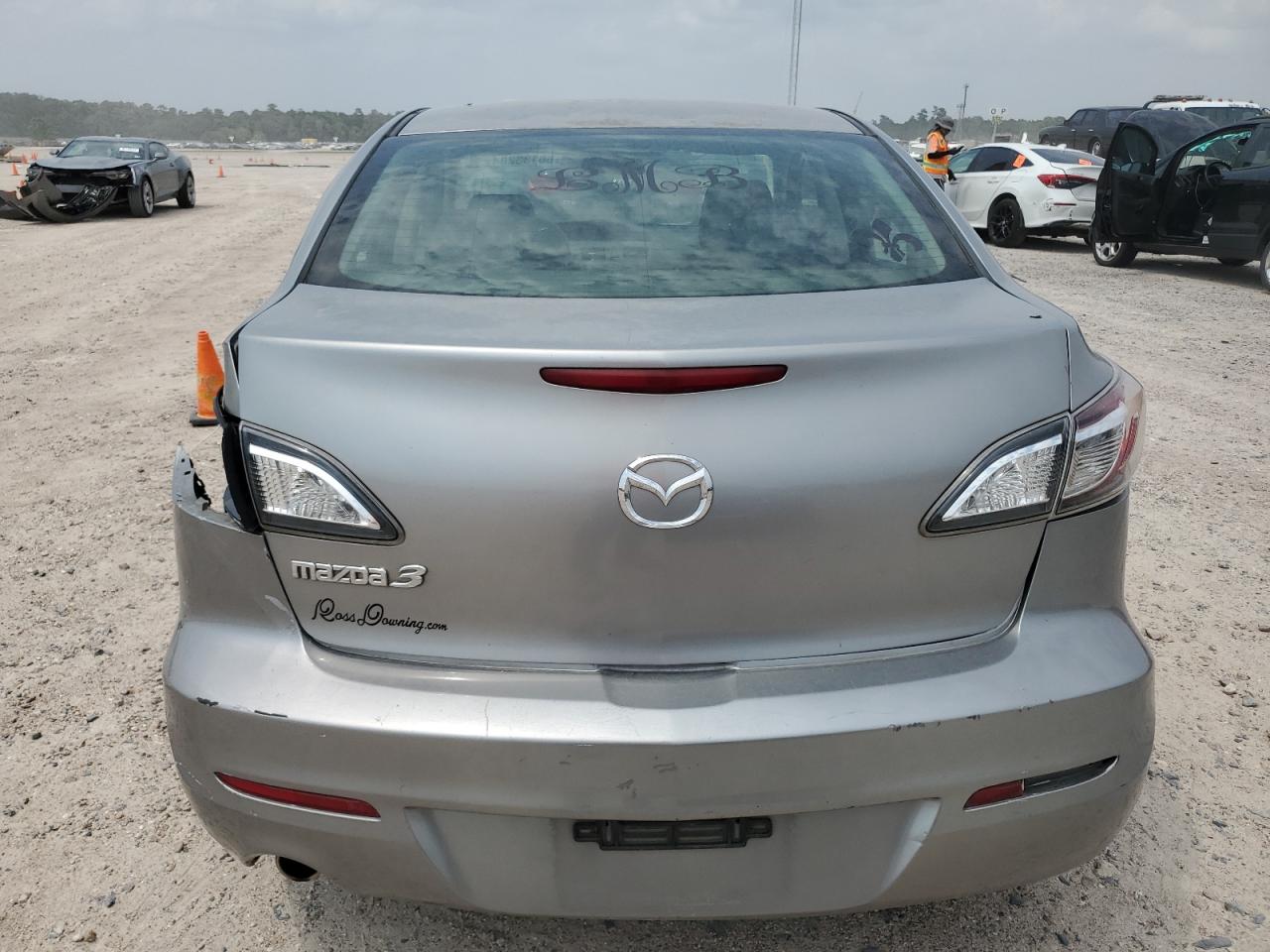 2012 MAZDA 3 SILVER - Image 6