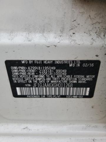 2016 Subaru IMPREZA - Image 12