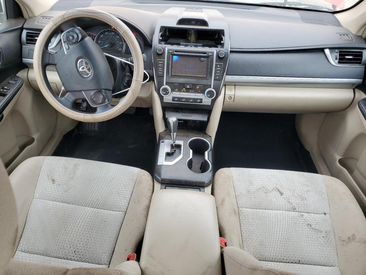 2012 TOYOTA CAMRY RED - Image 8
